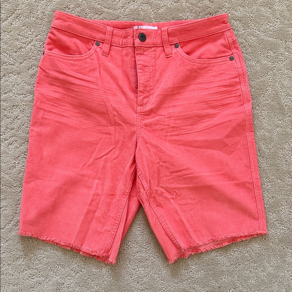 Coral 10” Cord Shorts
